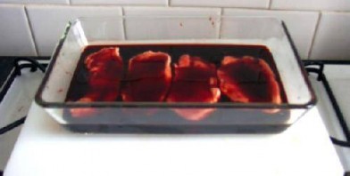 Мясо на решетке в духовке - фото шаг 3
