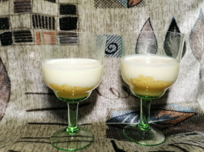 Десерт в стакане с полентой "Bravolli" - фото шаг 5