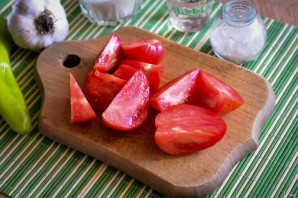 Острая приправа из помидоров и острого перца - фото шаг 2
