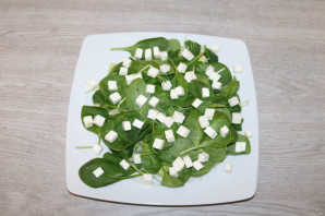 Зелёный салат со свеклой - фото шаг 6