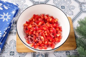 Горячие бутерброды на Новый Год - фото шаг 3