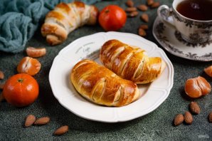 Булочки с миндальным кремом - фото шаг 27