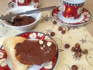 Орехово-шоколадная паста со сливками - фото шаг 7