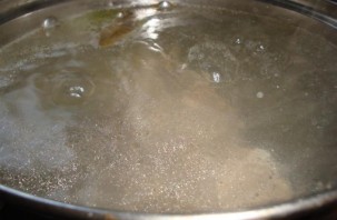 Суп куриный со стручковой фасолью - фото шаг 1