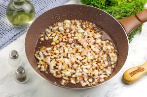 Фасоль с орехами - фото шаг 5