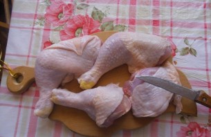 Куриные окорочка в духовке - фото шаг 1