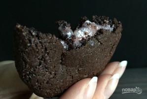 Шоколадное печенье с начинкой - фото шаг 8