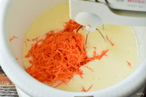 Морковный торт с ананасами - фото шаг 3