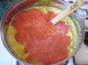 Кабачковая икра с томатами на зиму - фото шаг 6