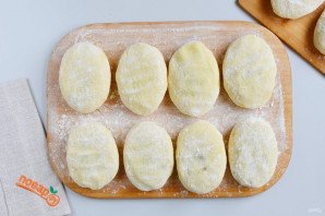 Фаршированные картофельные оладьи - фото шаг 9