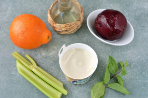 Салат из свеклы с апельсином и сыром - фото шаг 1