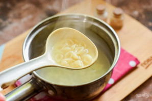 Швейцарский молочный суп с сыром - фото шаг 5