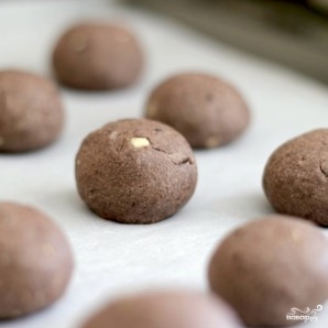 Шоколадное печенье к Дню влюбленных - фото шаг 7