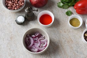 Салат "Тбилиси" с гранатом - фото шаг 3