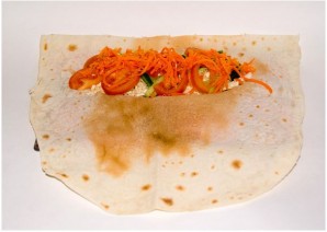 Шаурма с морковкой по-корейски - фото шаг 4