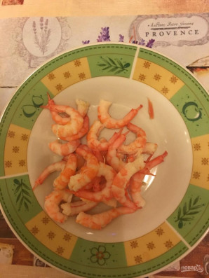 Спагетти с креветками и кетчупом "Махеевъ" - фото шаг 1