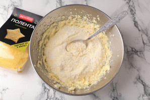 Апельсиновое печенье с полентой "Bravolli" - фото шаг 4