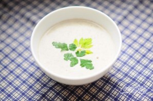 Крем-суп с грибами и сыром - фото шаг 7