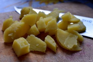 Пикантный картофельный салат - фото шаг 5