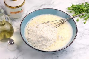 Блины на йогурте - фото шаг 4