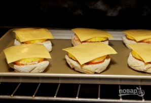 Запеченные бутерброды - фото шаг 5