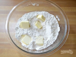 Уголки с сыром и зеленым луком - фото шаг 2