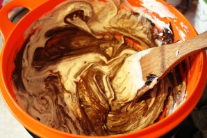Шоколадный торт с муссом - фото шаг 6