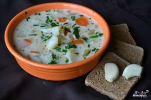 Картофельный суп с молоком - фото шаг 8