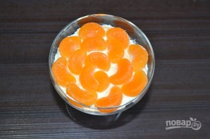 Десерт с мандаринами - фото шаг 6