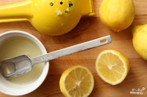 Лимонный кекс в глазури - фото шаг 1