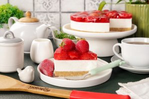 Чизкейк из творога - фото шаг 17