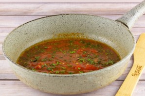 Горбуша в томатном соусе - фото шаг 3