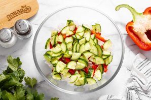 Салат из ледяного гриба - фото шаг 5