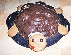 Торт "Черепаха" на сковороде - фото шаг 4