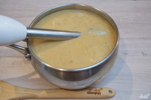 Суп с запеченными баклажанами - фото шаг 5