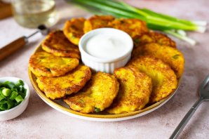 Тыквенные драники - фото шаг 12