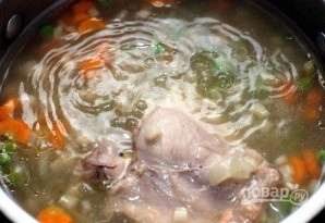 Суп с капустой брокколи - фото шаг 4