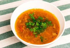 Суп из чечевицы с беконом - фото шаг 5