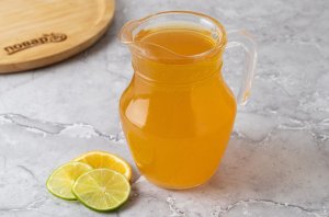 Холодный чай с лаймом и лимоном - фото шаг 7