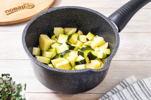 Суп-пюре из цукини - фото шаг 4