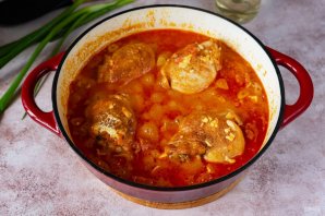 Курица в остром соусе - фото шаг 15