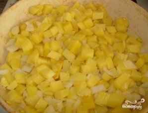 Картофельный омлет - фото шаг 4
