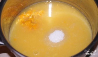 Апельсиновый крем для бисквита - фото шаг 3