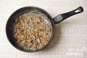 Печень с рисом и грибами - фото шаг 2