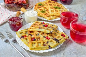 Вафли на завтрак - фото шаг 9