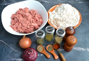 Люля-кебаб в жировой сетке - фото шаг 1