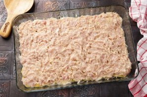 "Мясо по-французски" из куриного фарша - фото шаг 11