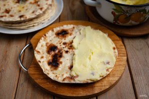 Кыстыбый на кефире - фото шаг 12