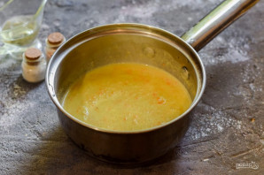 Тыквенный суп с мидиями - фото шаг 9