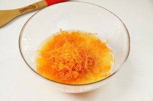 Пирог с морковью "Краски осени" - фото шаг 4